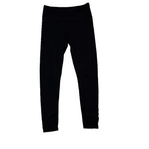 Prana Women's Leggings Black Leggings Yoga Running Full Length Size Medium #141